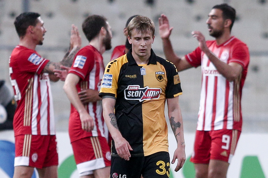 SUPERLEAGUE 2020-2021 / PLAY OFF / ¡≈ - œ”÷– (÷Ÿ‘œ√—¡÷…¡: ”Ÿ‘«—«” ƒ«Ã«‘—œ–œ’Àœ” / EUROKINISSI)